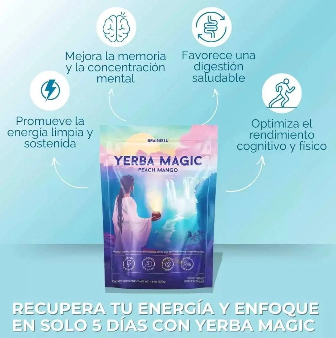 YERBA MATE PARA ENERGÍA Y CONCENTRACIÓN | MAGICLIFE™